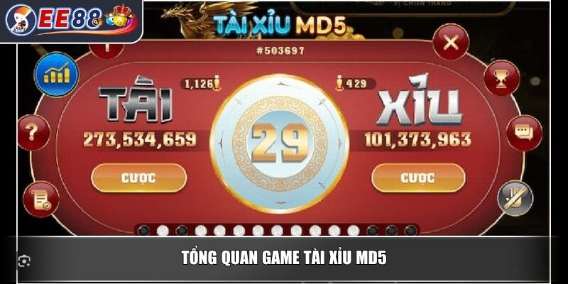 Tài Xỉu MD5 – Trải Nghiệm Công Nghệ Minh Bạch Tỷ Lệ Thắng Cao 2 Tổng quan game Tài xỉu MD5