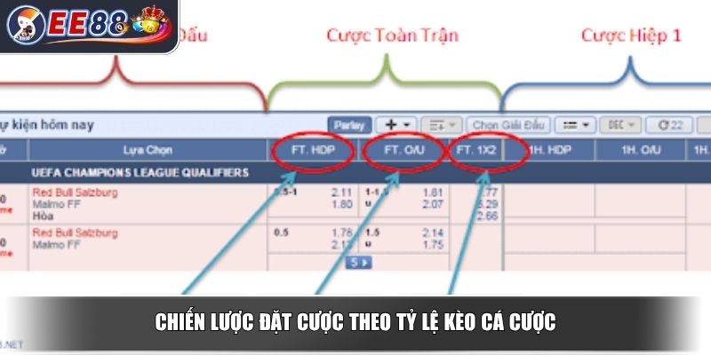 Tỷ Lệ Kèo Cá Cược - Kiến Thức Cần Biết Dành Cho Người Mới 4 Chiến lược đặt cược theo tỷ lệ kèo cá cược
