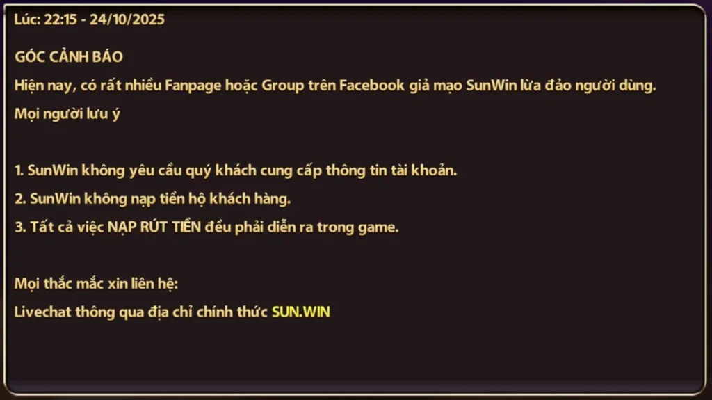 Sunwin thật chỉ có tại sun.win – Tránh giả mạo online 1 Sunwin